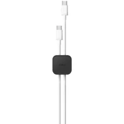 Uniq Pod Adhesive Cable Organizers 8-In-1 Pack - Charcoal (Dark Grey)